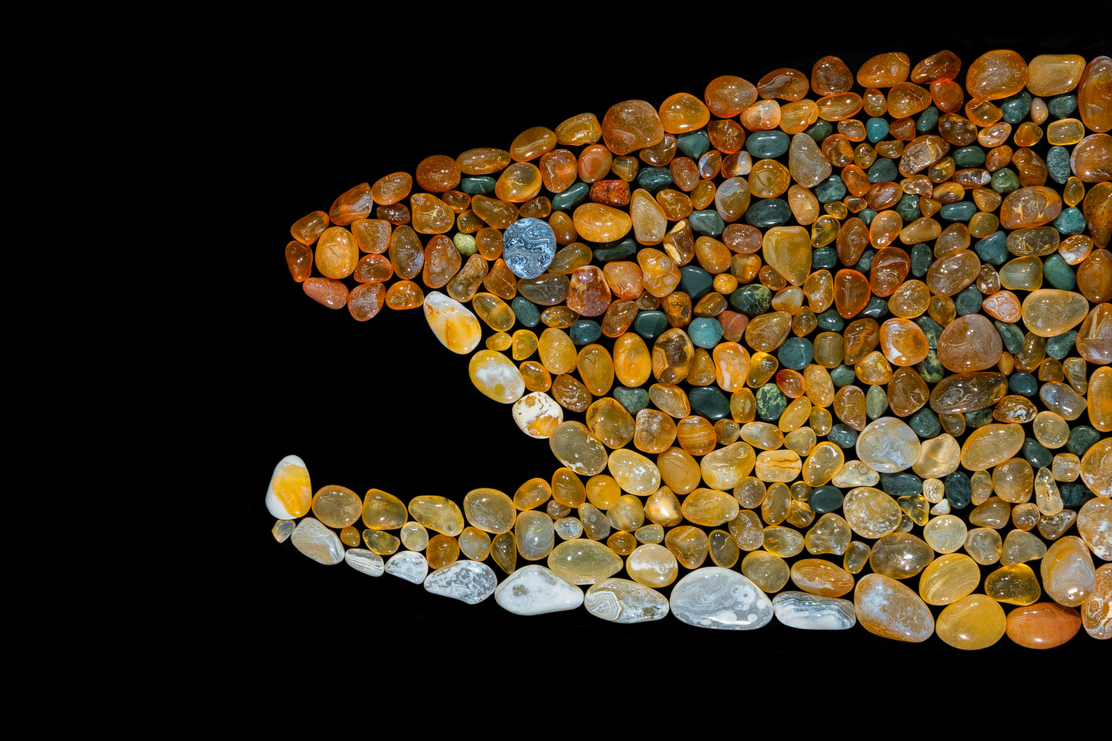WINTER AGATES BROWN TROUT