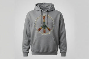 OREGON AGATE PEACE SIGN HOODIE