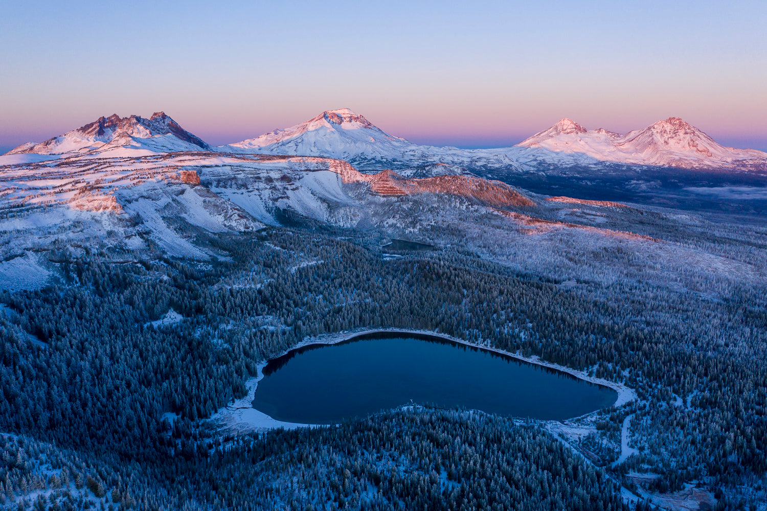 FIRST SNOW VOLCANOES